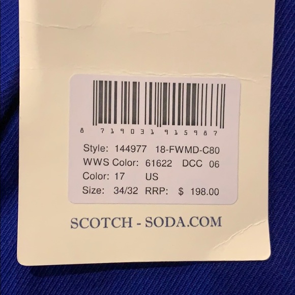 Men’s Scotch and Soda Dress Pants - Picture 4 of 5